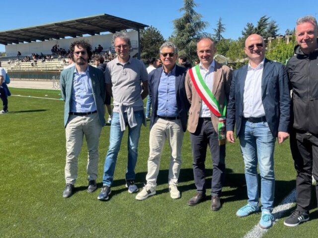 Inaugurato il nuovo campo da calcio a 11 in erba sintetica a San Benedetto Val di Sambro